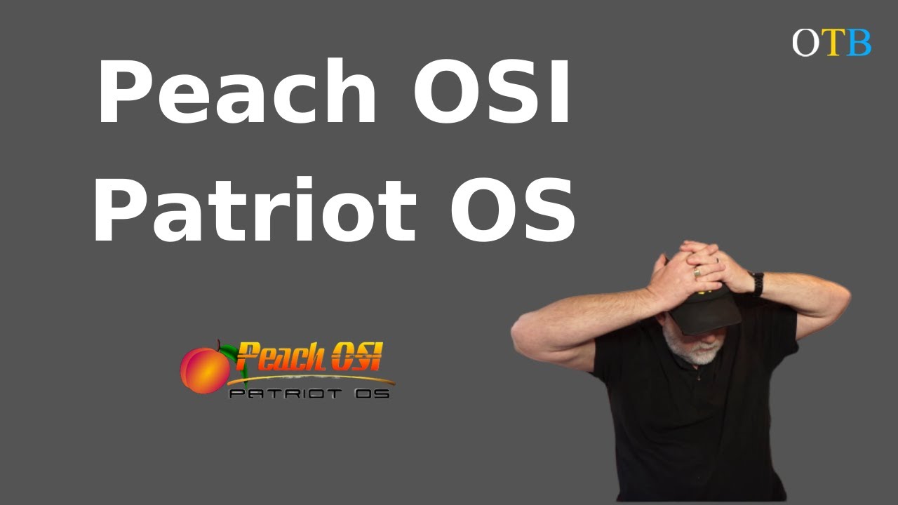 Peach OSI Patriot OS - A Brief Look at an OSX Look-Alike