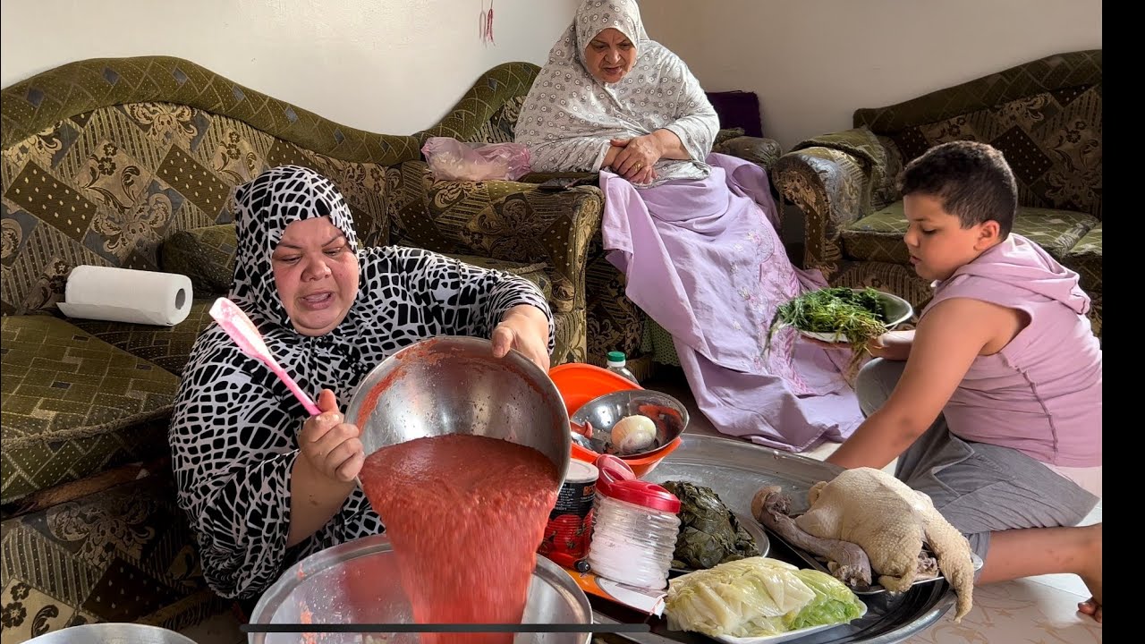 طريقه عمل المحشي علي اصولها