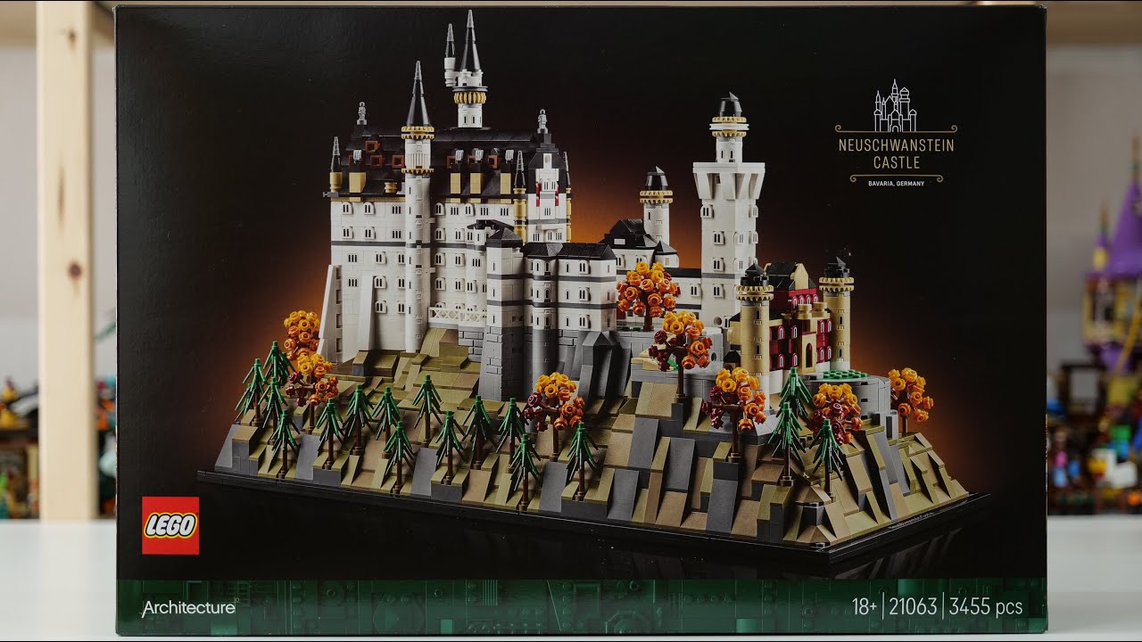 LEGO Architecture 21063 Neuschwanstein Castle Speed Build