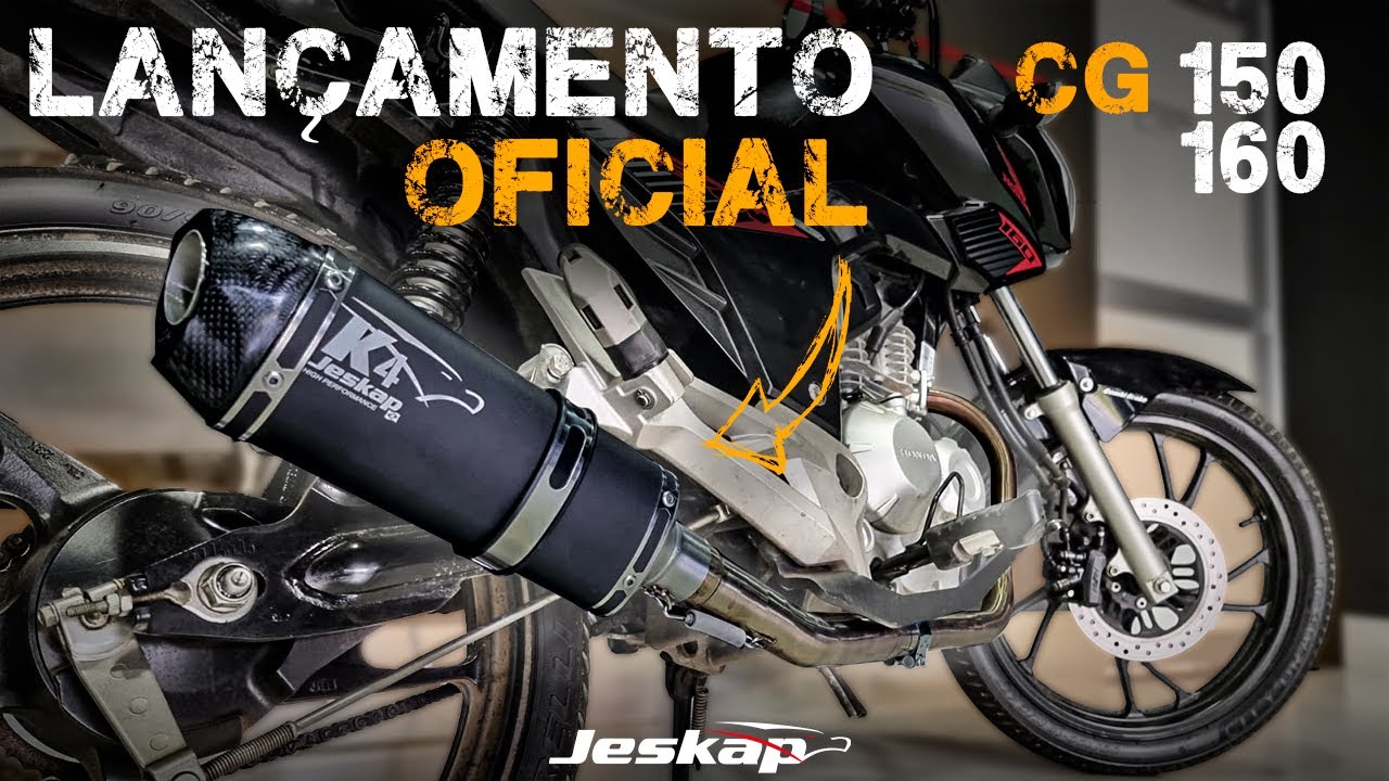 LANÇAMENTO OFICIAL JESKAP FULL!!! CG150/160 O FULL QUE VAI MUDAR A PERFORMANCE DA SUA PEQUENA!!