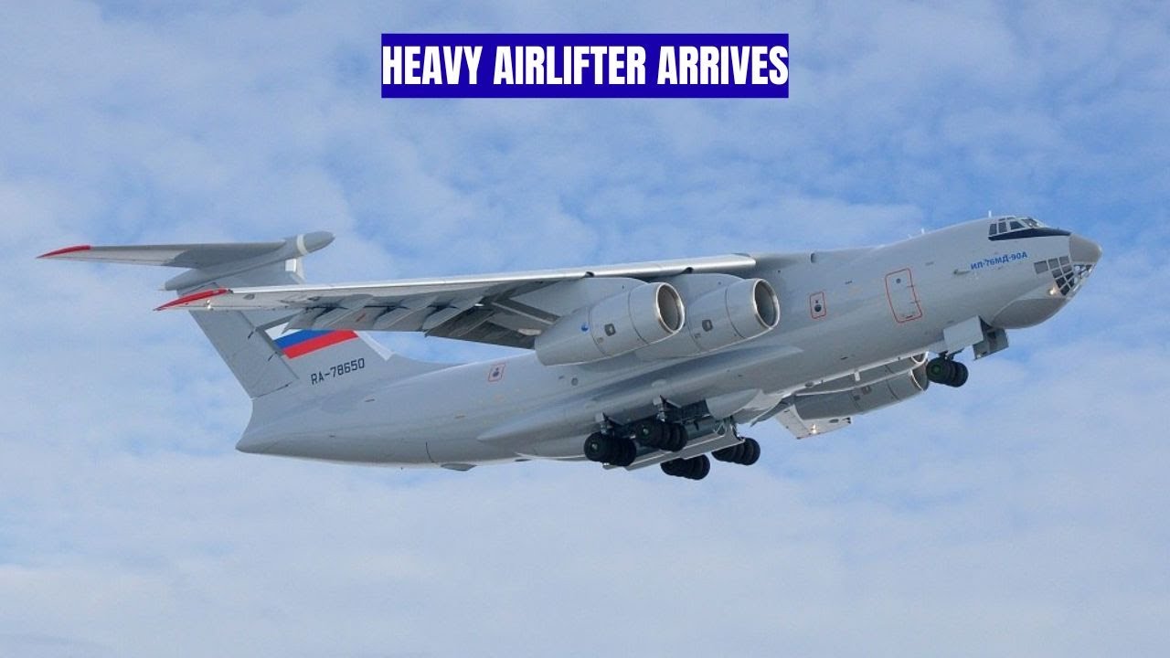 Russia Inducts New Il-76MD-90A Heavy Transport Aircraft