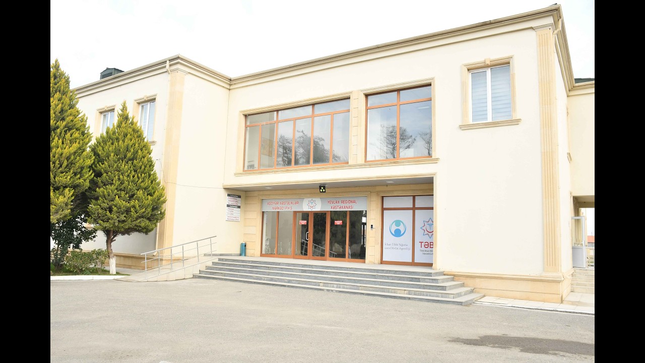Ağciyər Xəstəlikləri Mərkəzinin tabeliyində Yevlax Regional Xəstəxanasının açılışı olub