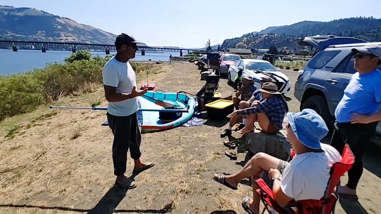 Andy Brandt explains windfoil pumping technique