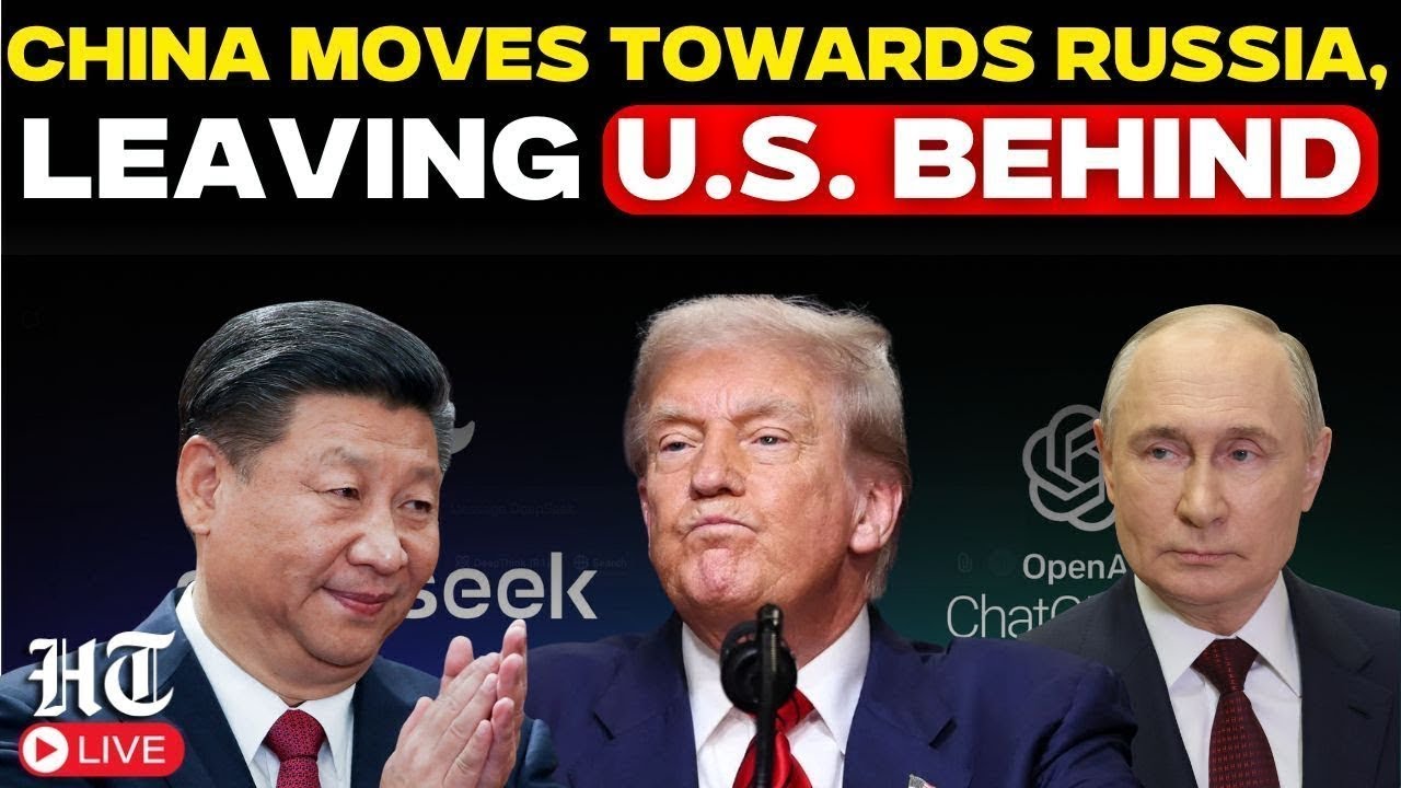 US-China LIVE: Rising China-Russia Partnership Threatens US Position In AI Tech & Global Affairs