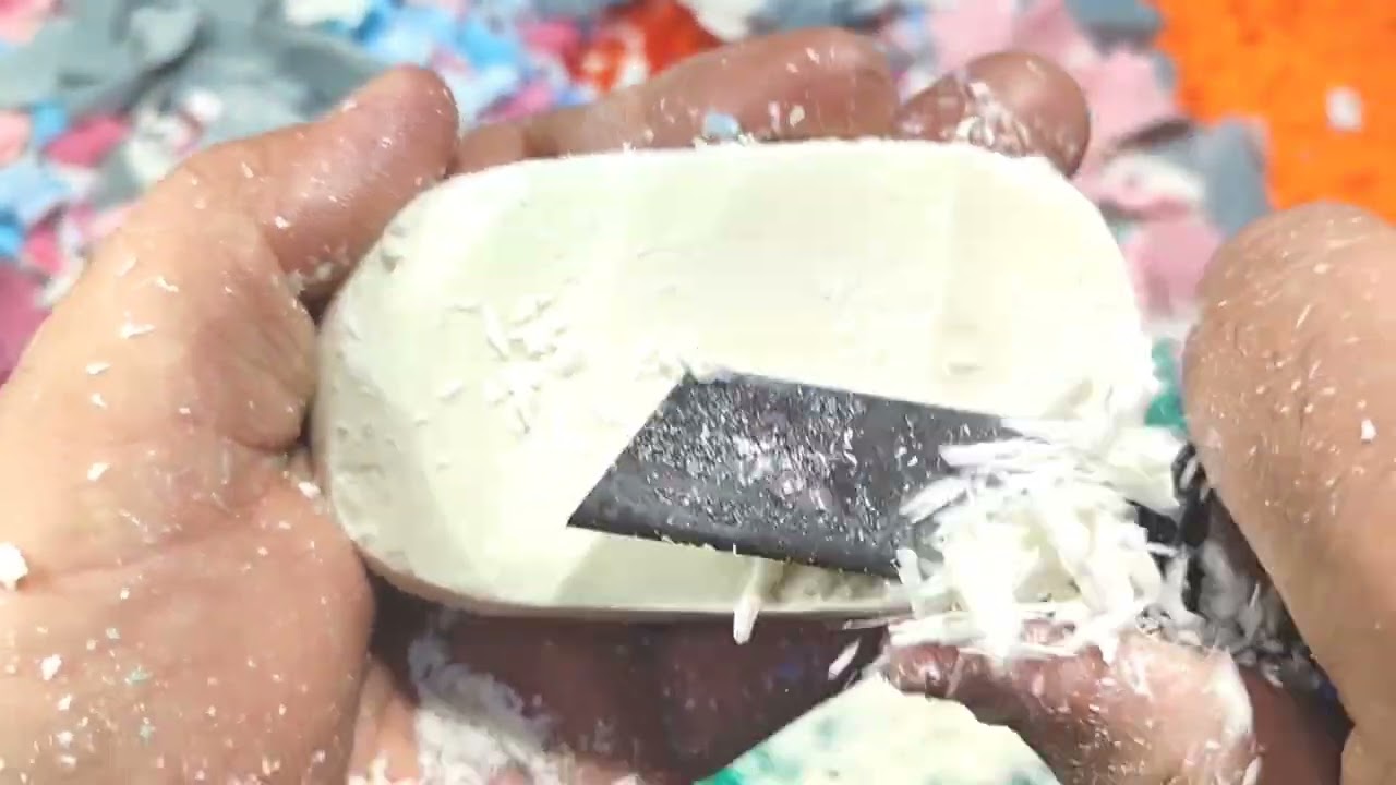 ASMR Carving soap. Soothing cutting soap | ASMR soap.