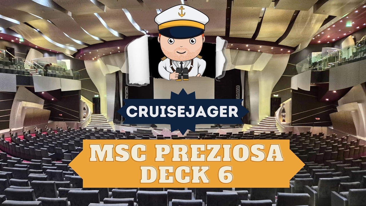 MSC Preziosa - Tour dek 6 (Diamante) - O.a. Shops & Casino