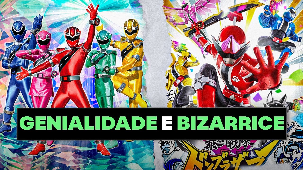 SUPER SENTAI: as temporadas com TEMAS mais LOUCOS e BIZARROS