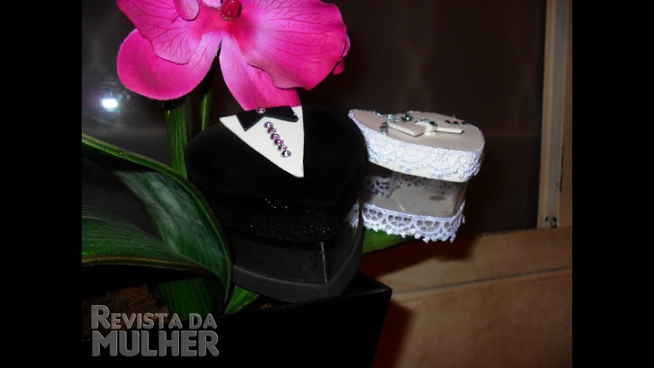 Lembrancinha de CASAMENTO de garrafa PET e  EVA