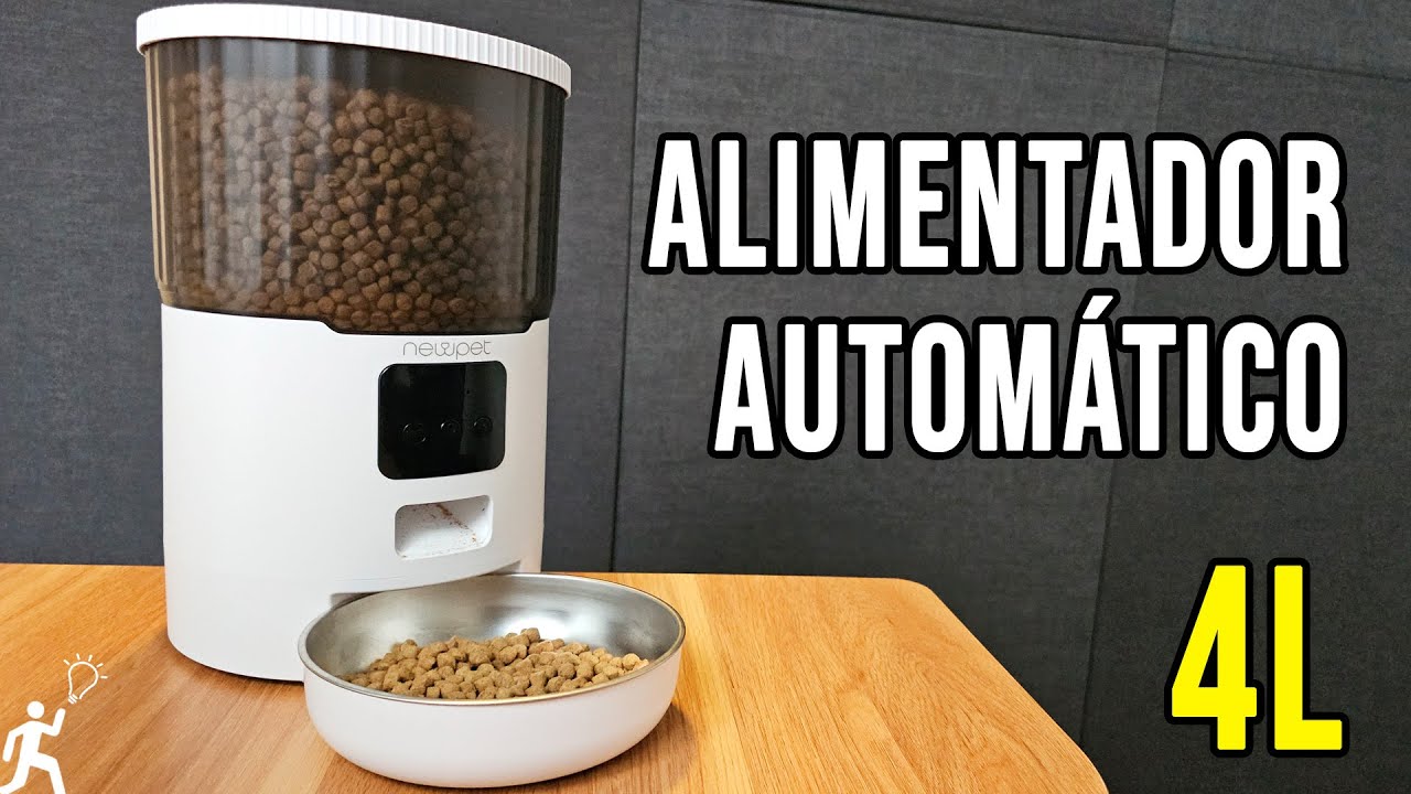 ALIMENTADOR AUTOM&Aacute;TICO INTELIGENTE PARA PET NEWPET   WI FI TUYA E COMPAT&Iacute;VEL COM ALEXA