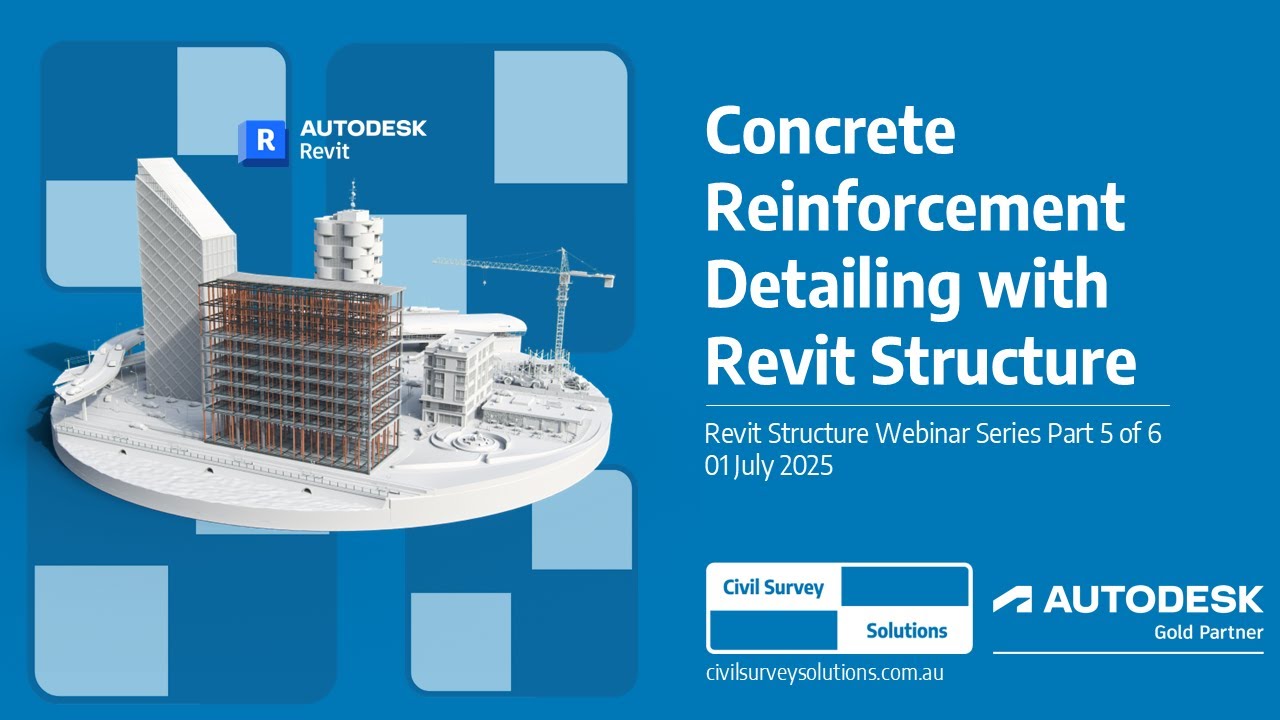 Вебинар: Детализация армирования бетона с помощью Revit Structure