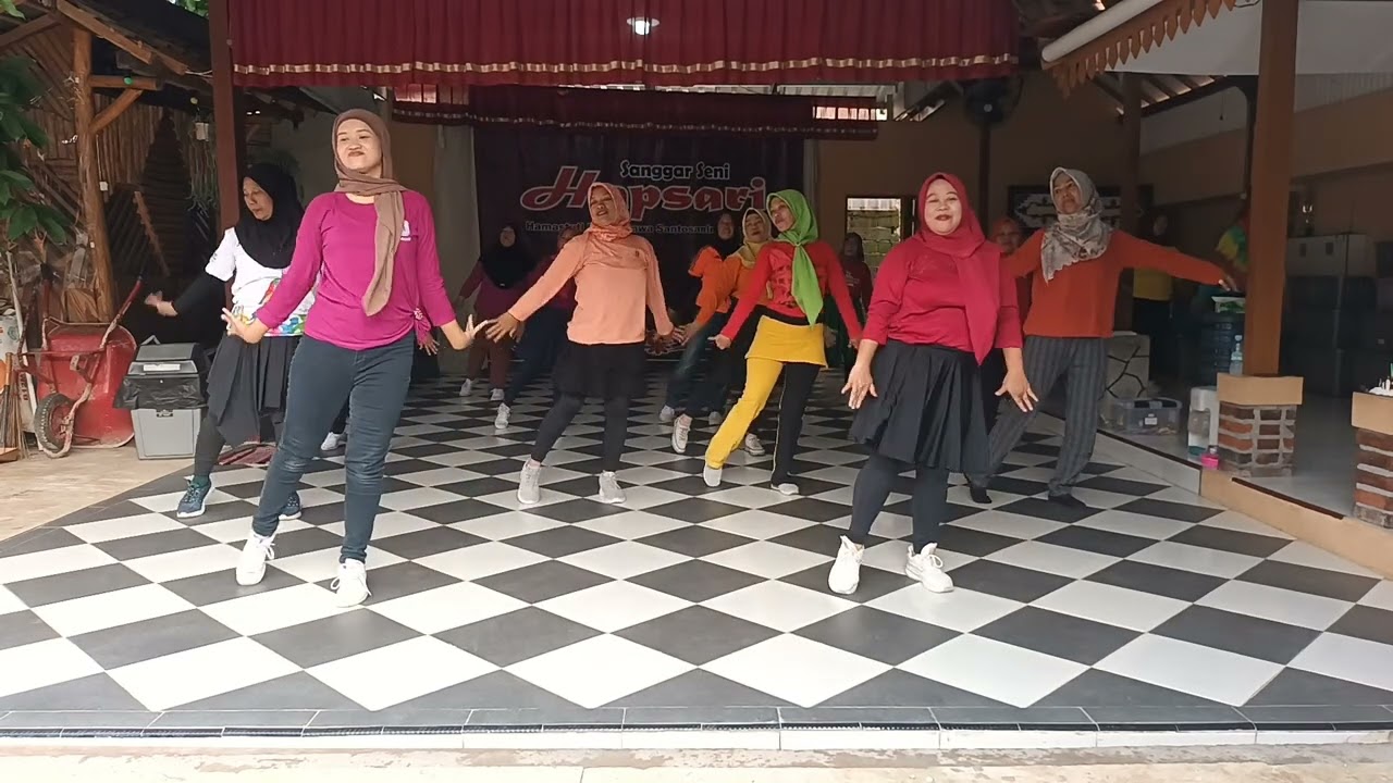 PAGI LINEDANCE BERSAMA HAPSARI #PART24
