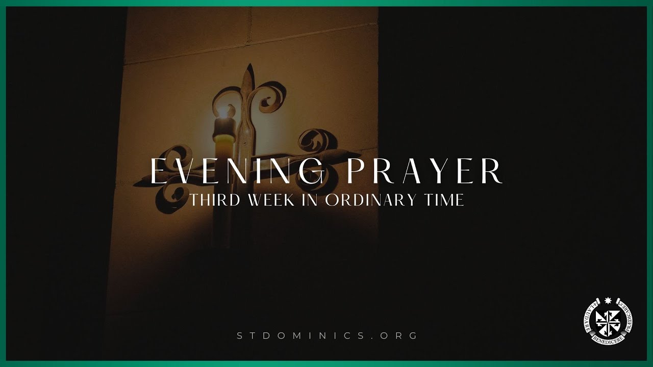 1/29/26 Thursday | 5:00 Evening Prayer