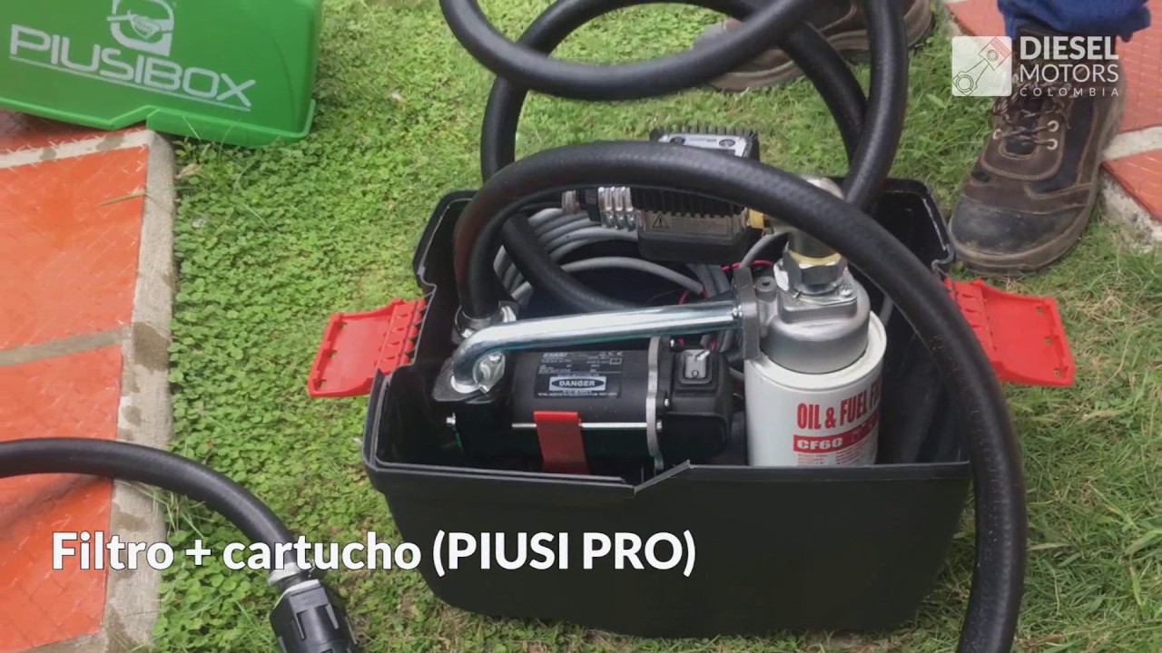 Maquina de trasiego de Diesel PIUSIBOX | DieselMotors Colombia