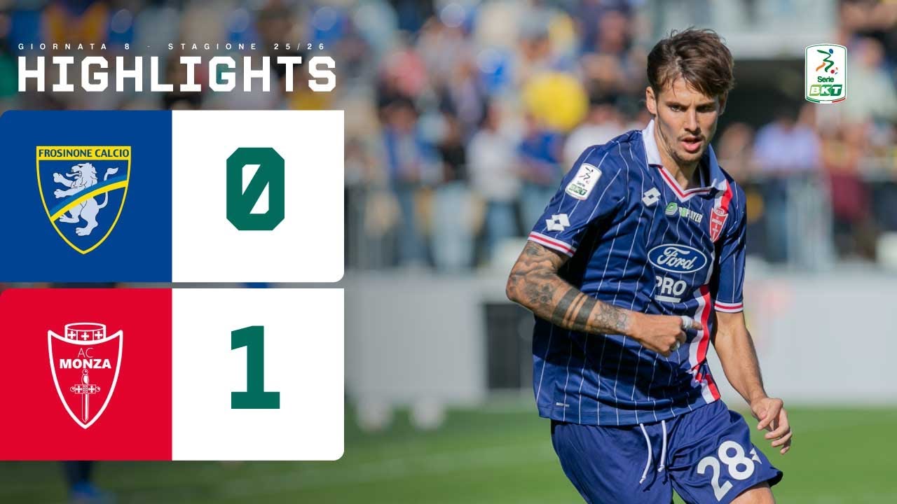 Frosinone-Monza 0-1 | I BRIANZOLI possono esultare | HIGHLIGHTS Serie BKT