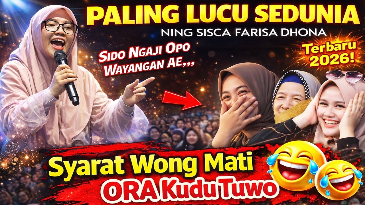 Pengajian Jawa Paling Lucu 2026 | Ning Sisca Farisa Dhona Bikin Jamaah Ngakak 🤣