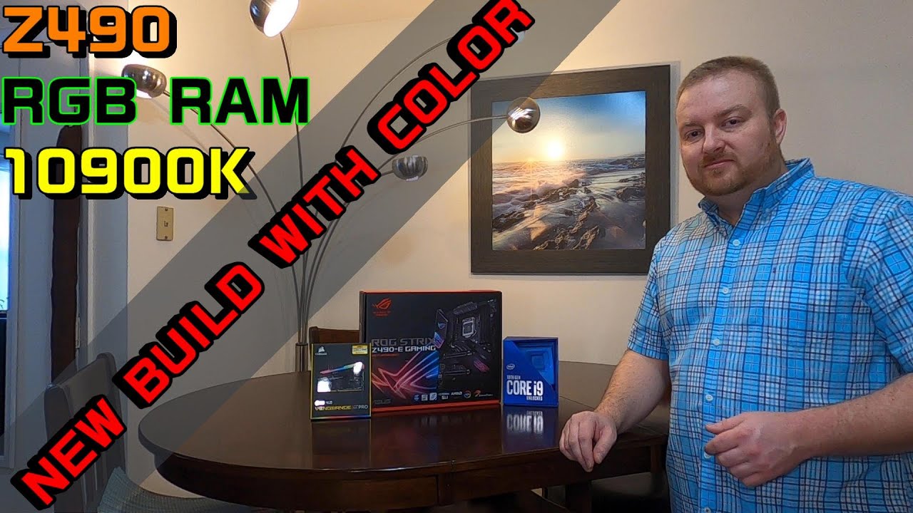INTEL CORE i9 10900k CPU NEW BUILD: Guide on how to replace CPU, Motherboard and RGB RAM, Z490
