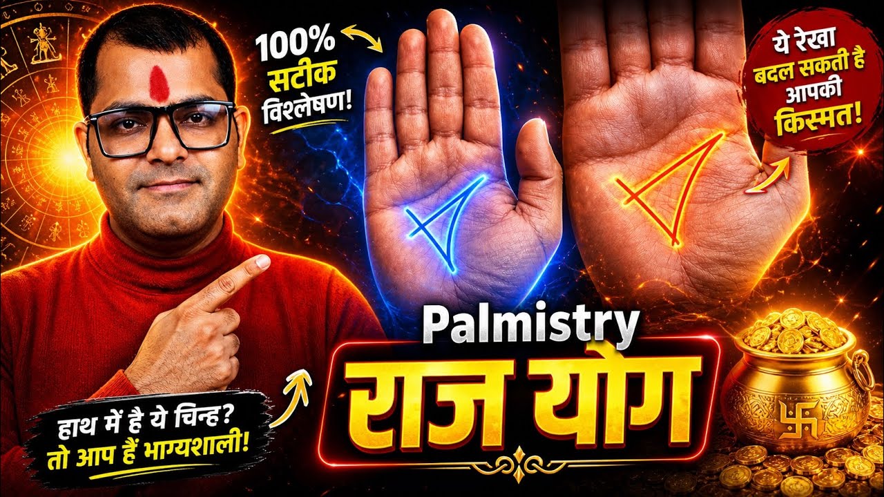 Palmistry Rajyoga Analysis | Additional Palm Reading | Learn Palmistry By | Astrologer Sunil Shastri