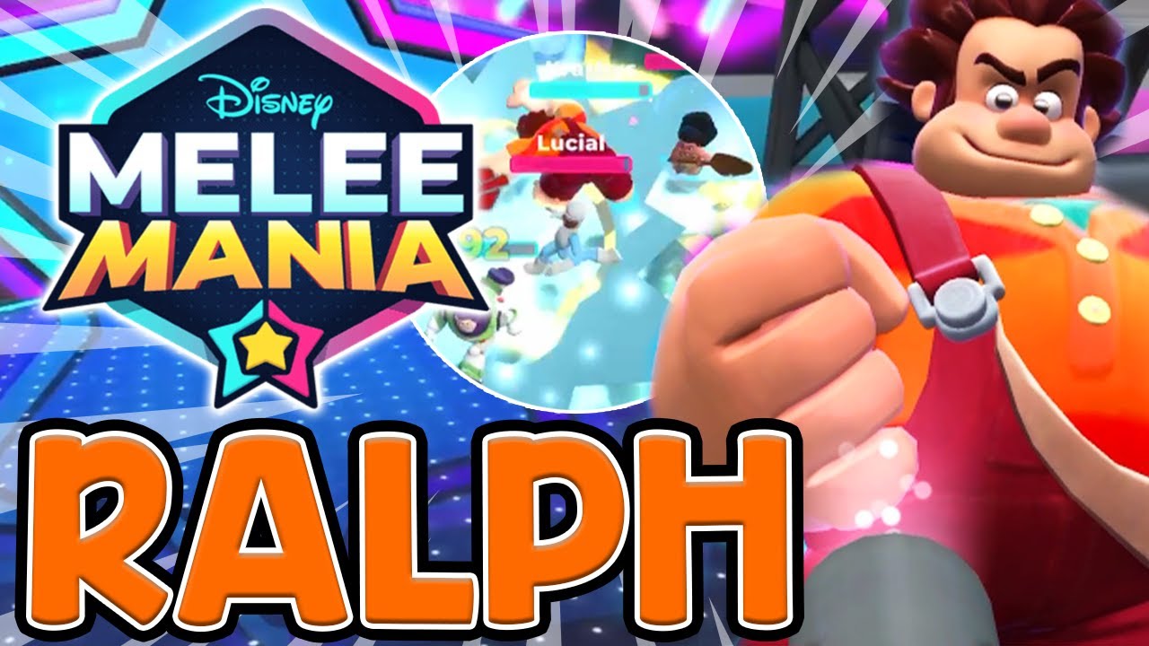 WRECK IT RALPH IS INSANE! *Damage Dealing Tank* - Disney's Melee Mania!