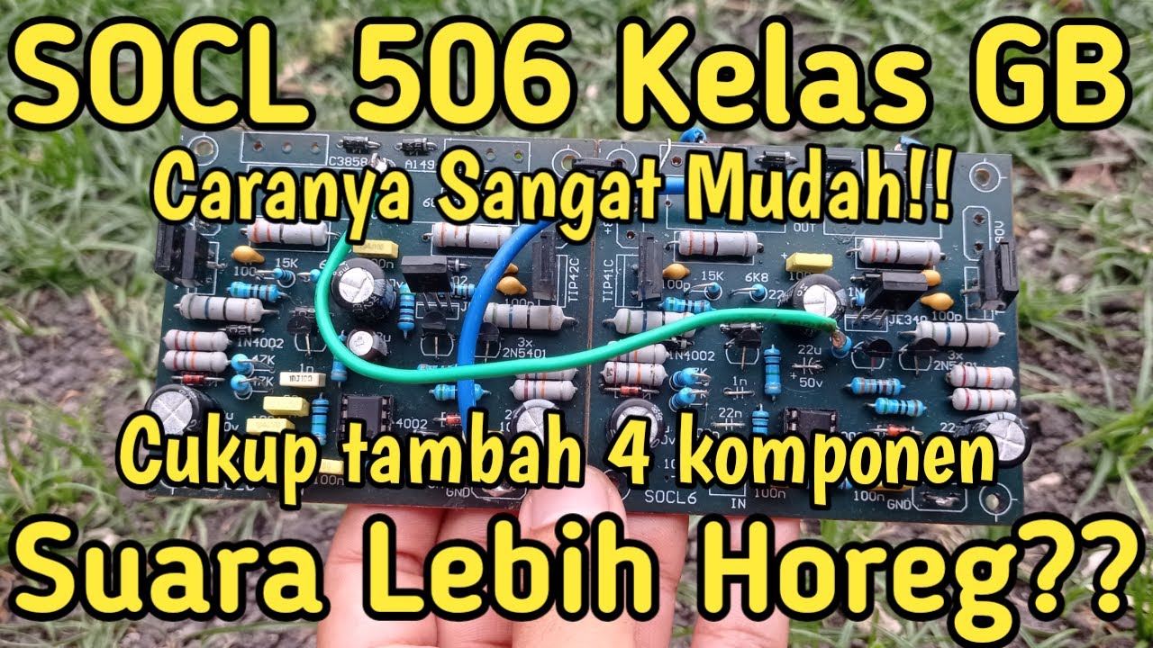 Cara Modif SOCL 506 Menjadi Kelas GB Ground Bridge