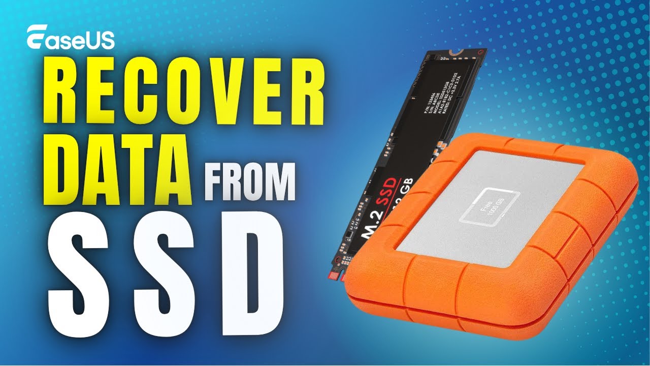 How to Recover Data From SSD [Hard Drive Data Recovery]