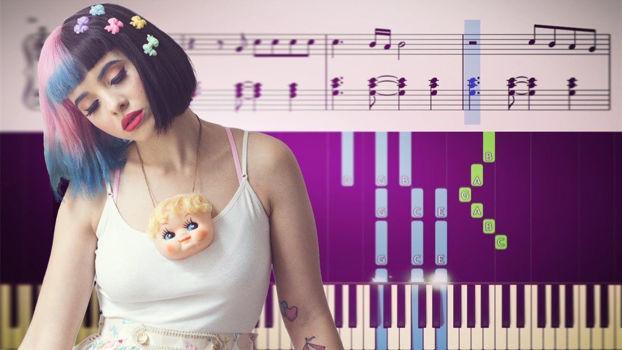 Melanie Martinez - Play Date - Piano Tutorial + SHEETS