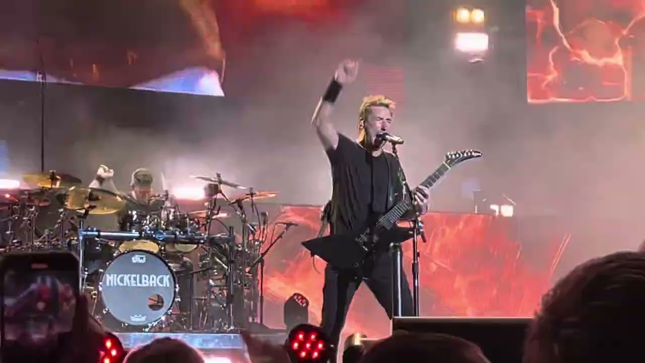 Nickelback Live (Got To Be Some Body) - (Burn It To The Ground) Alpharetta GA  2023