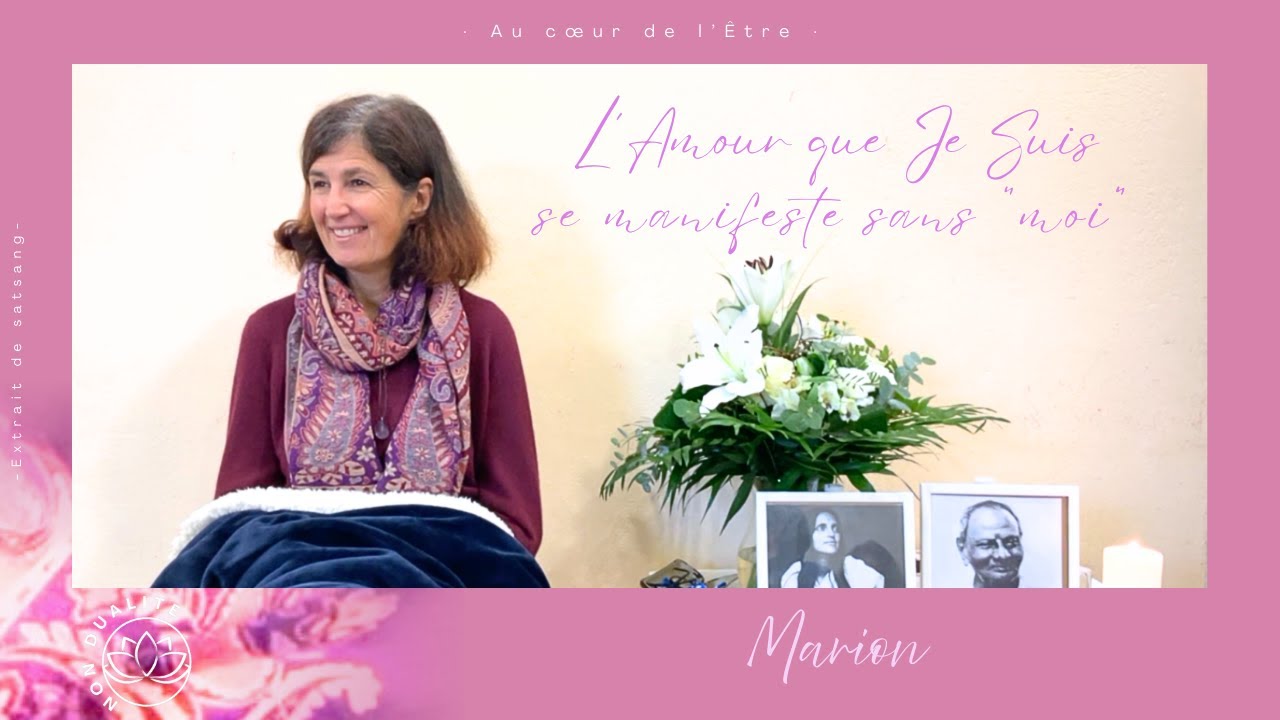 L'amour se manifeste sans 