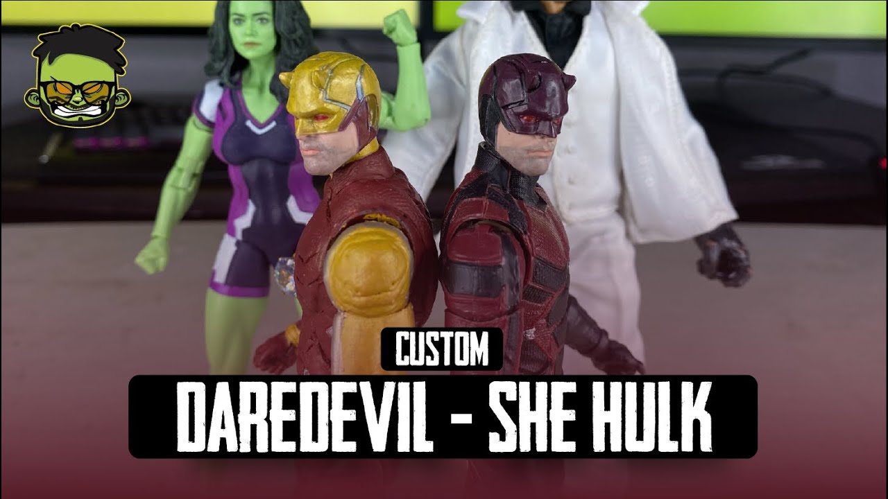 DAREDEVIL - SHE HULK TRAJE AMARILLO // MARVEL LEGENDS