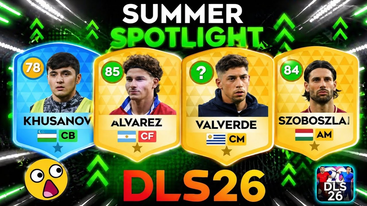DLS 26 😱 SUMMER SPOTLIGHT ☀️ NEW RATINGS UPDATE! Biggest Upgrade (Part 2) 🔥 | Dream League Soccer 26