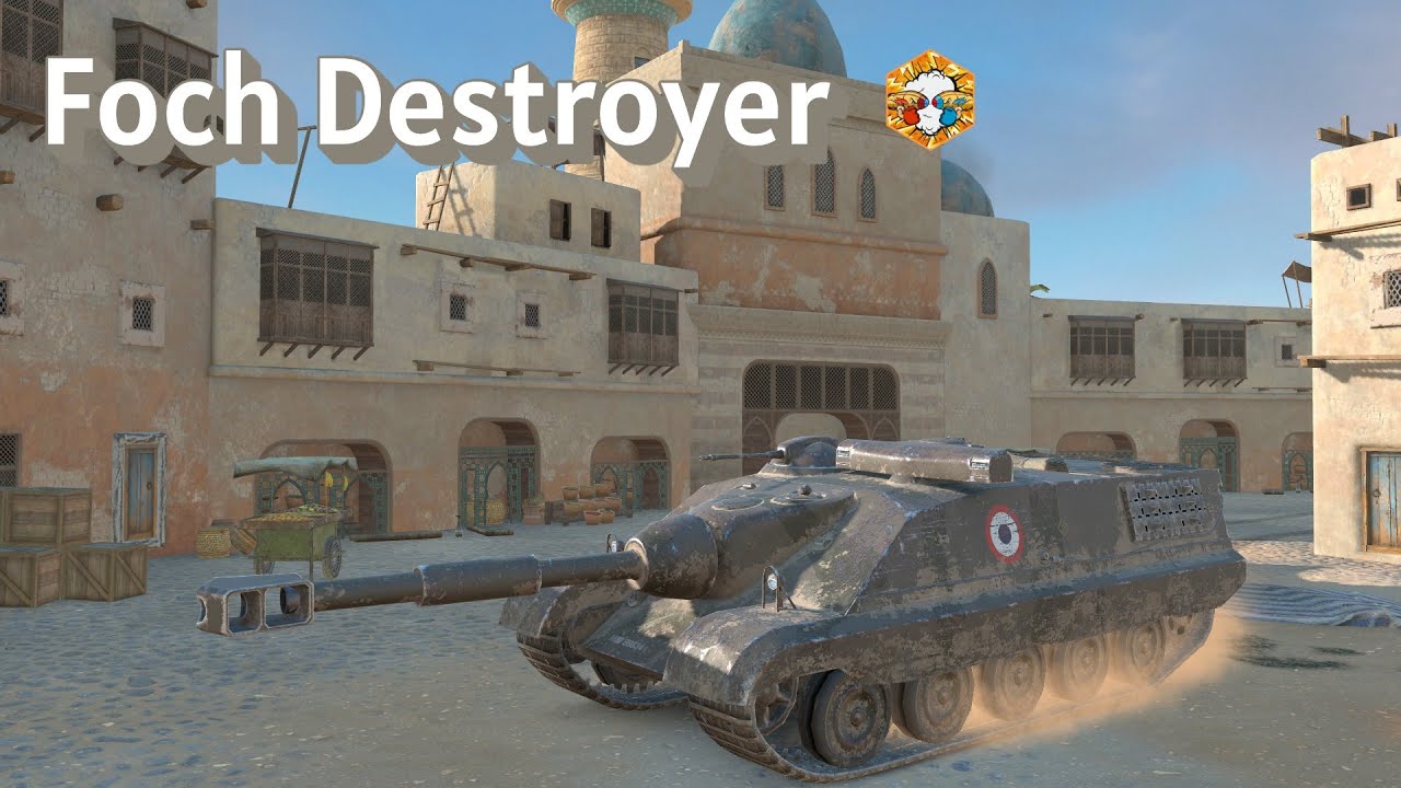 ESCARAMUZA. Foch Destroyer. WoT Blitz.