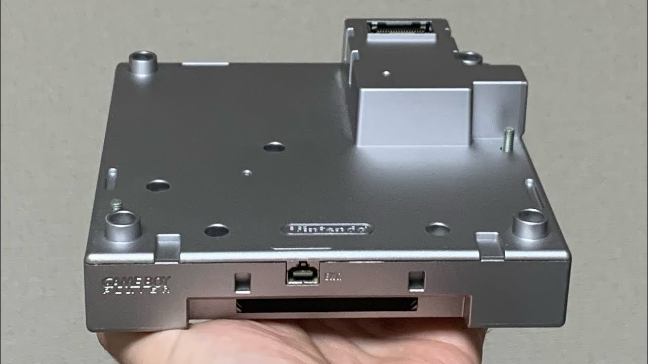 Nintendo GameCube Game Boy Player Teardown and Clean