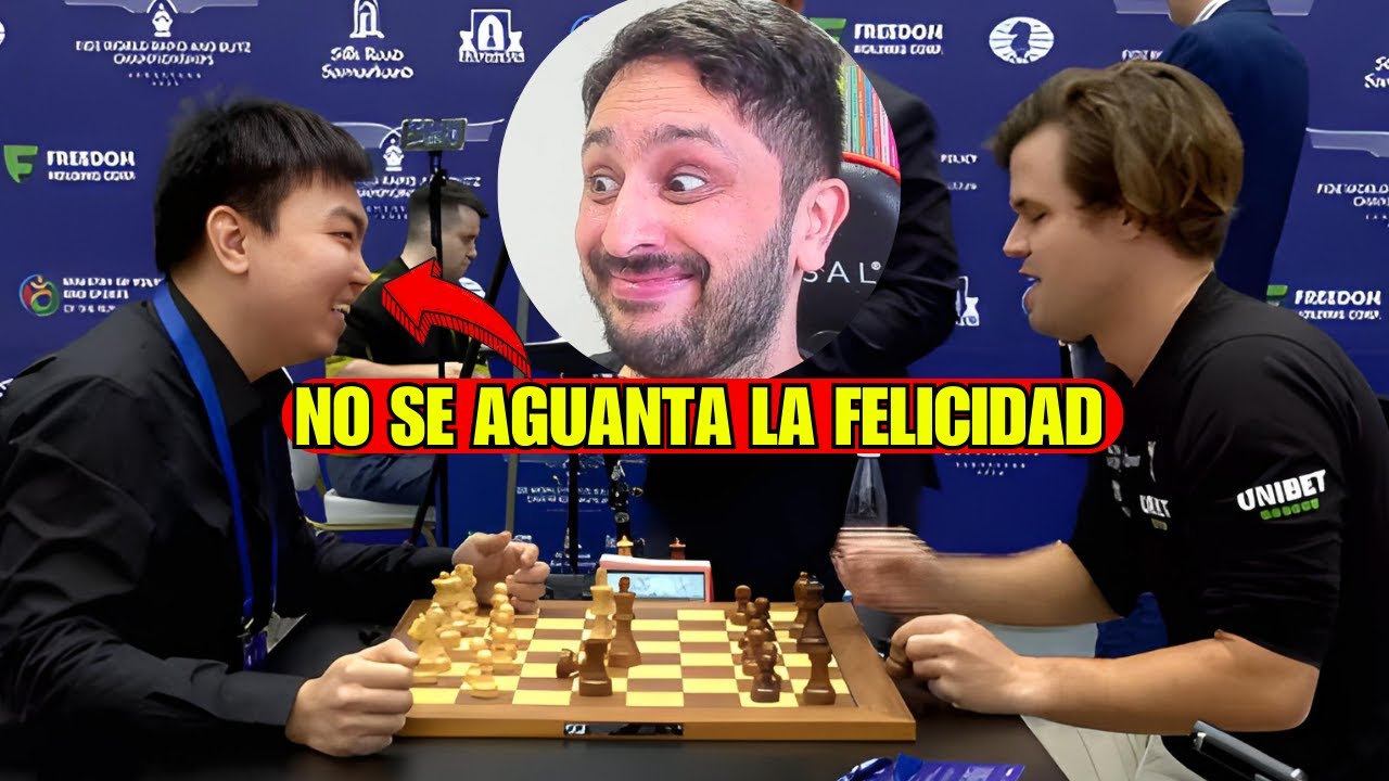 GM 2500 esta DEMASIADO feliz por la partida que hizo.