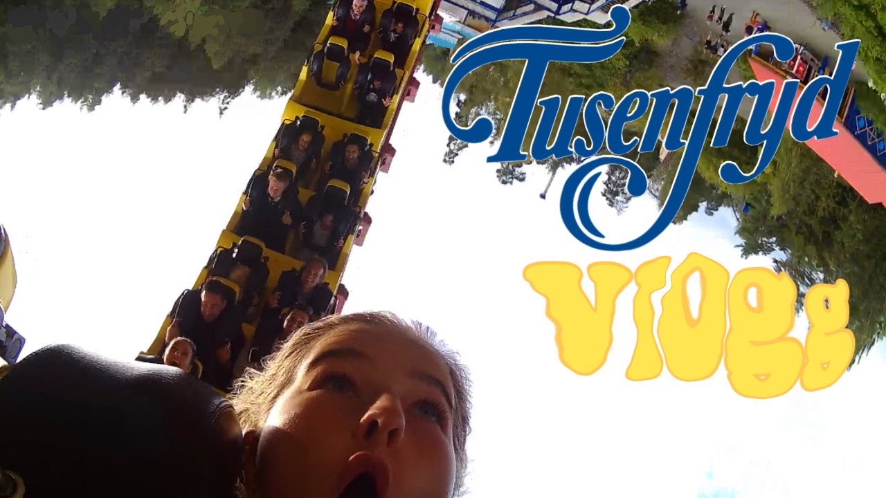 BLI MED TIL TUSENFRYD🎢😱🎡