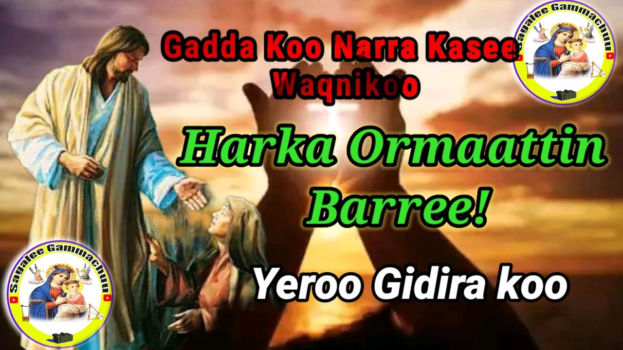 Gadda Koo Narra Kasee Waqnikoo|Harka Ormaattin Barree|Yeroo Gidira koo|Faaruu Afaan Oromoo ortodoksi