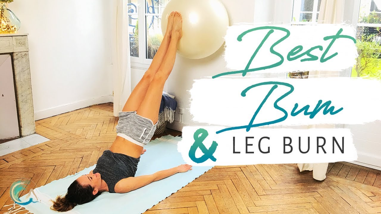 BEST FITBALL wall WORKOUT - Burn & tone