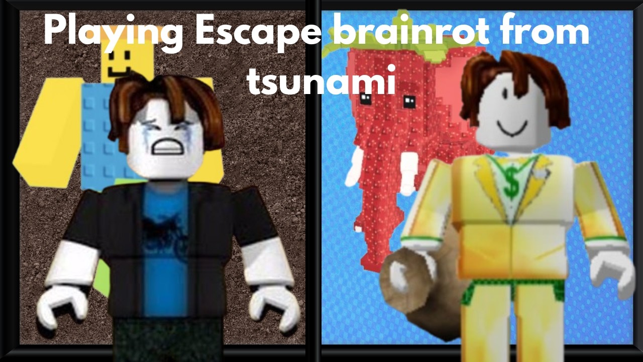 PLAYING ROBLOX BUT.. IT HAS SOME TSNUNAMI'S