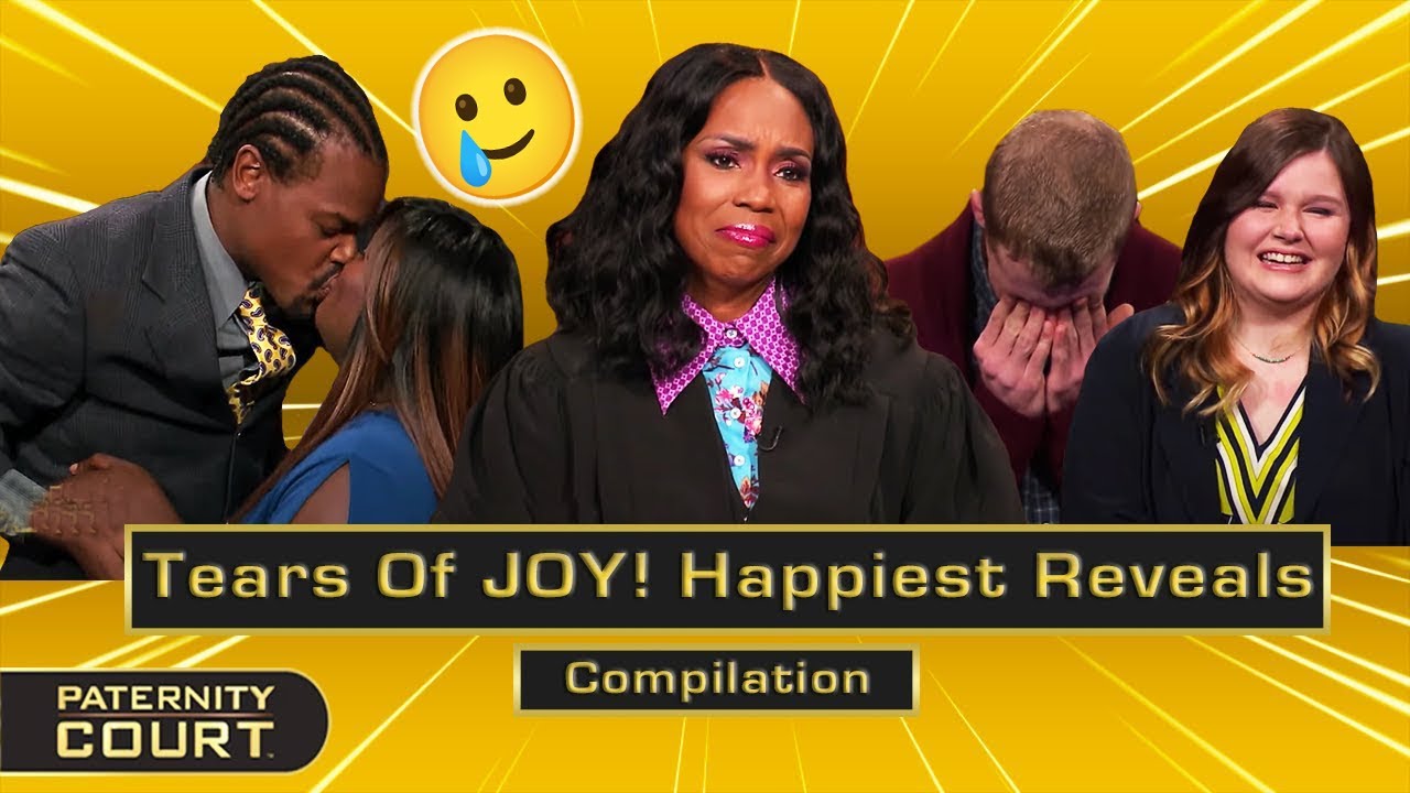 Tears Of JOY! Happiest Reveals On Paternity Court (Compilation) | Paternity Court