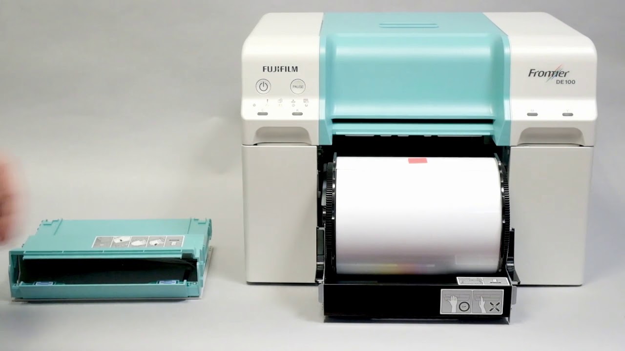 Tutoriel Froniter DE 100 | chargement du papier