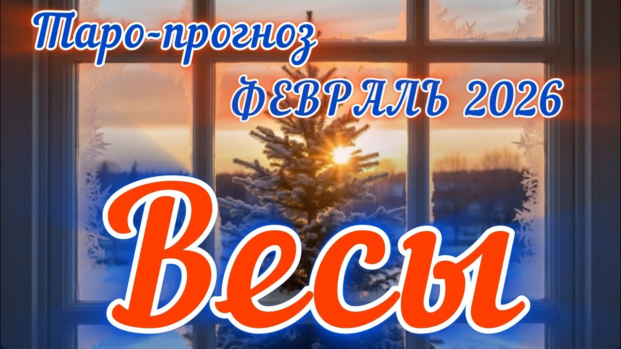 ВЕСЫ ♎️ ТАРО-ПРОГНОЗ НА ФЕВРАЛЬ 2026