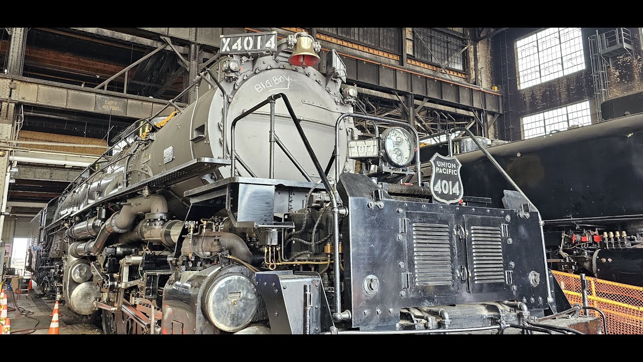 2023 YouTube Meet & Greet Union Pacific Steam Shop Tour