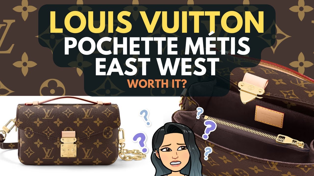 🥰 💓 LOUIS VUITTON Pochette M&eacute;tis East West REVIEW | WORTH IT? 🥰  LV Pochette M&eacute;tis East West HANDBAG
