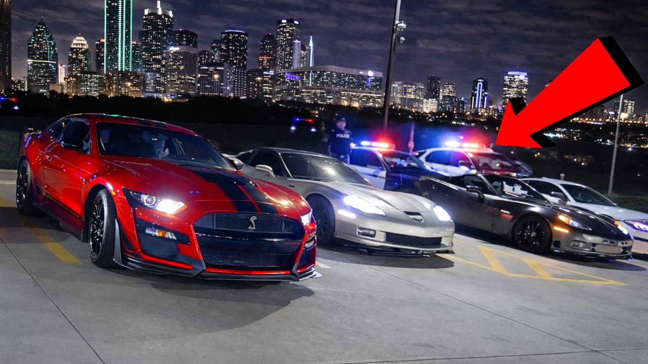 В TX2K полиция окружает уличных гонщиков на каждом выезде! *В ловушке*