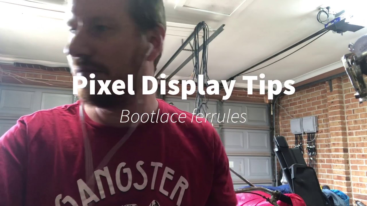 Pixel Display Tips 01: Bootlace Ferrules