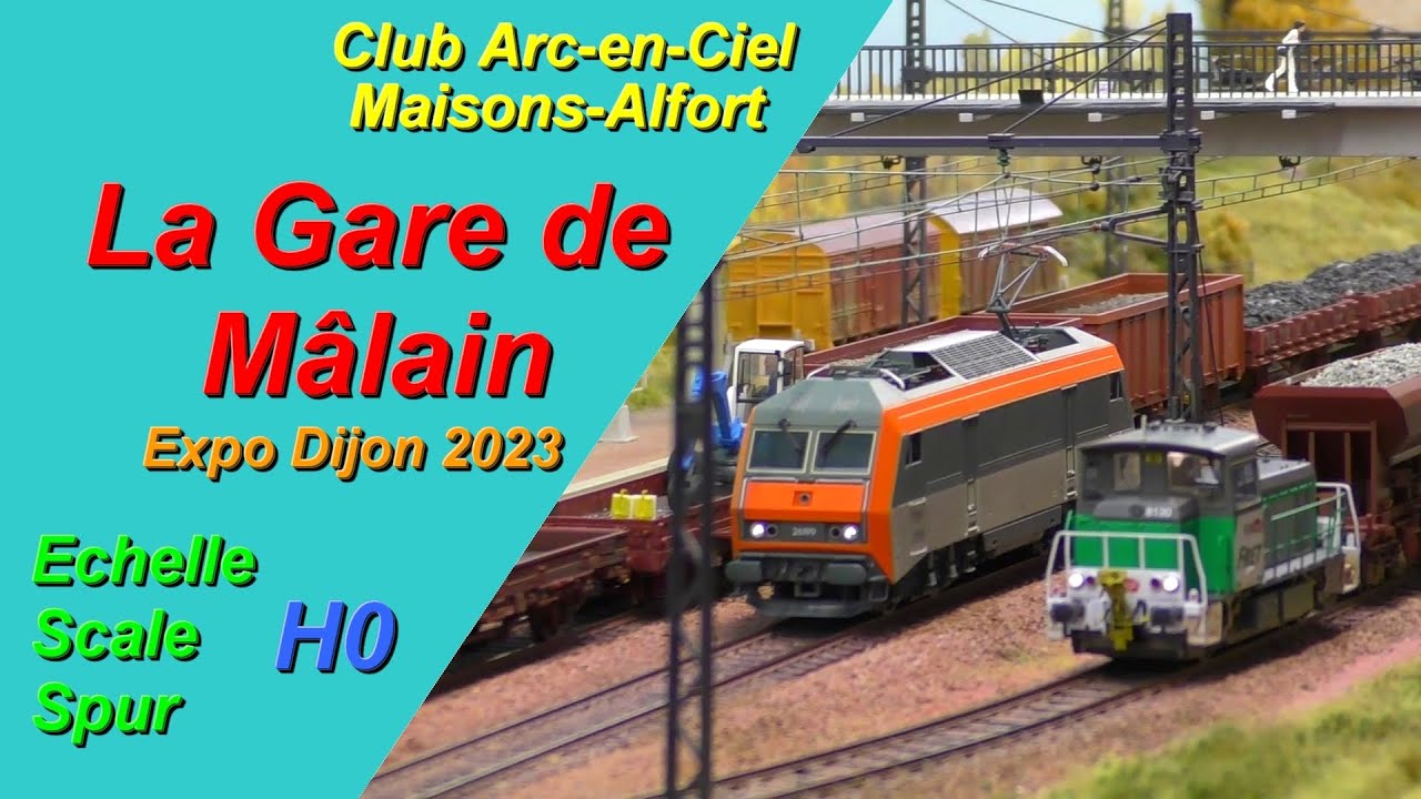 [H0] La Gare de Mâlain - Club Arc-en-Ciel Maisons-Alfort - (Dijon 2023)