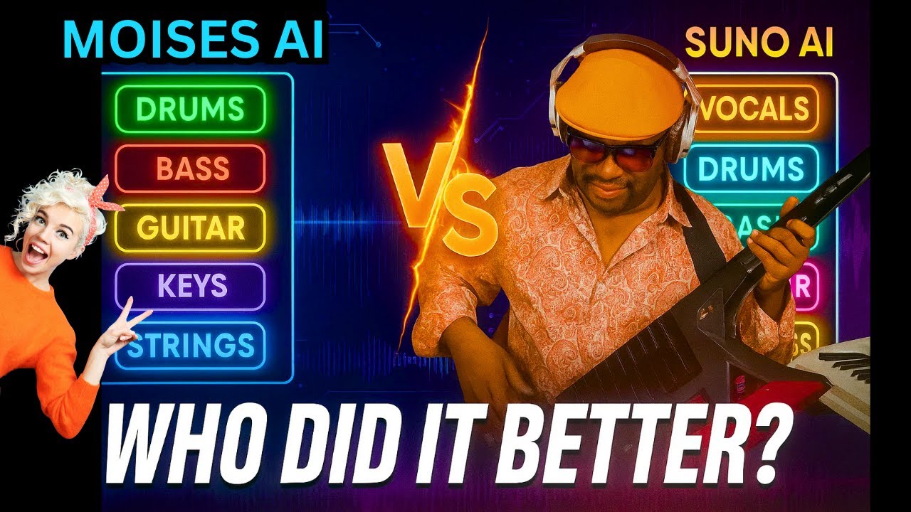 MOISES vs. SUNO: The ULTIMATE Stem Showdown 🎶🔥