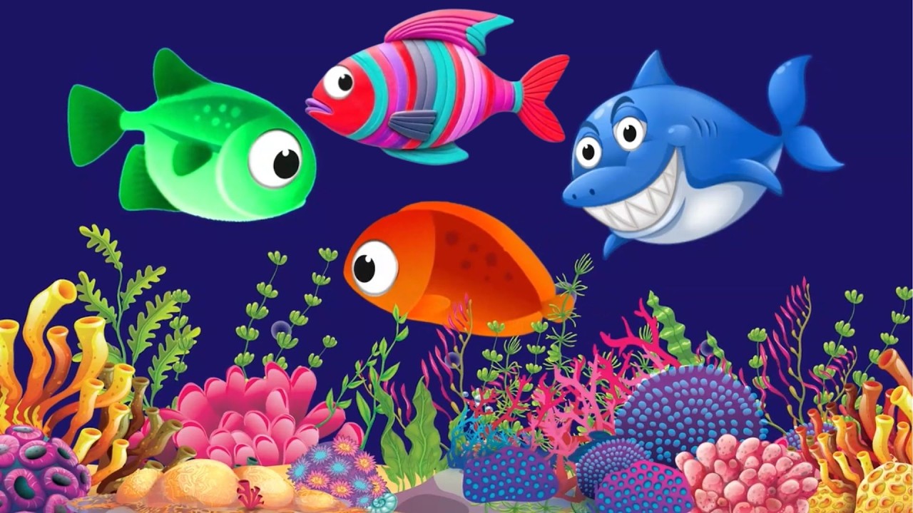 Bedtime Lullaby for Babies, Kids & Parents 😍 Animation🐟Fish lullaby🐟Calming Fishes #367 #babysle