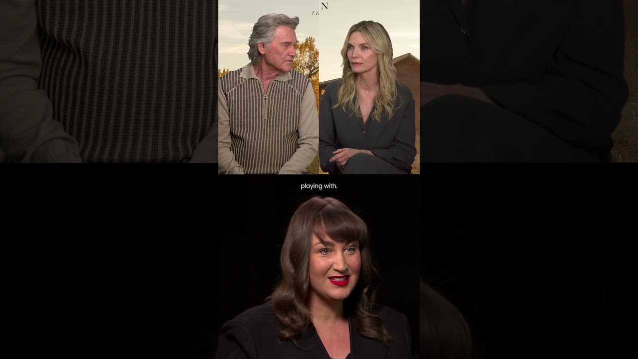 #MichellePfeiffer and #KurtRussell on creating their on-screen romance #paramountplus #themadison