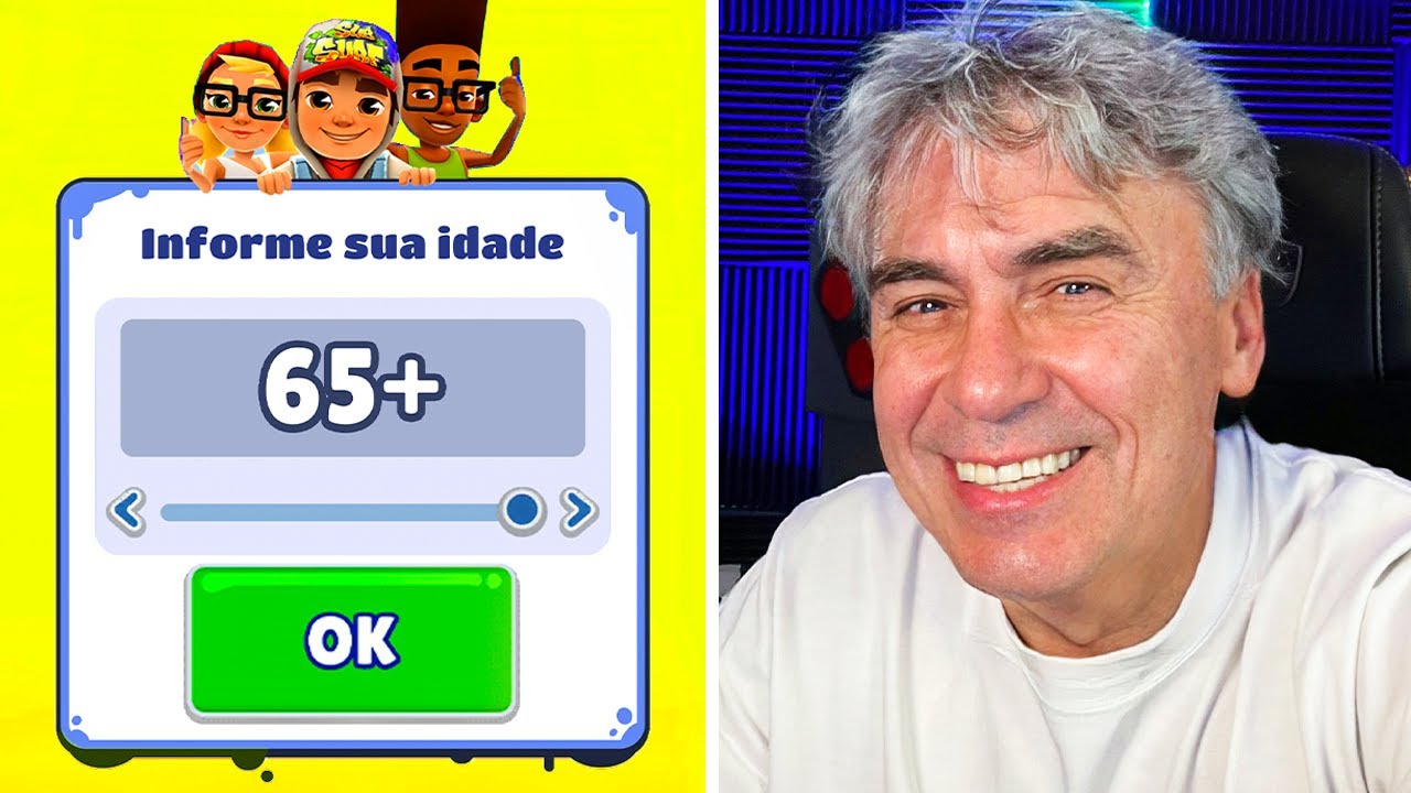 Когда ты врёшь о своём возрасте в Subway Surfers