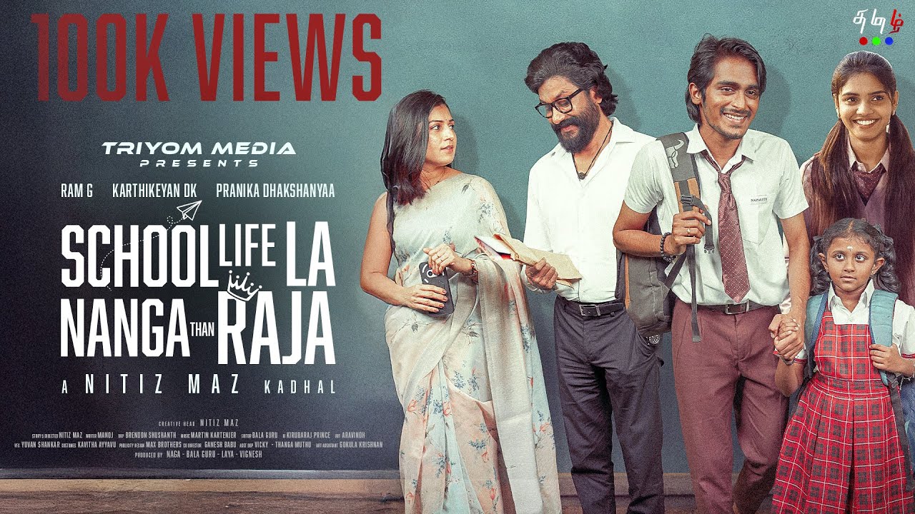 SCHOOL LIFELA NANGATHAN RAJA| FULL MOVIE🏫| NITIZ | RAM G | KARTHIKEYAN DK | PRANIKA @Muoooumtamil