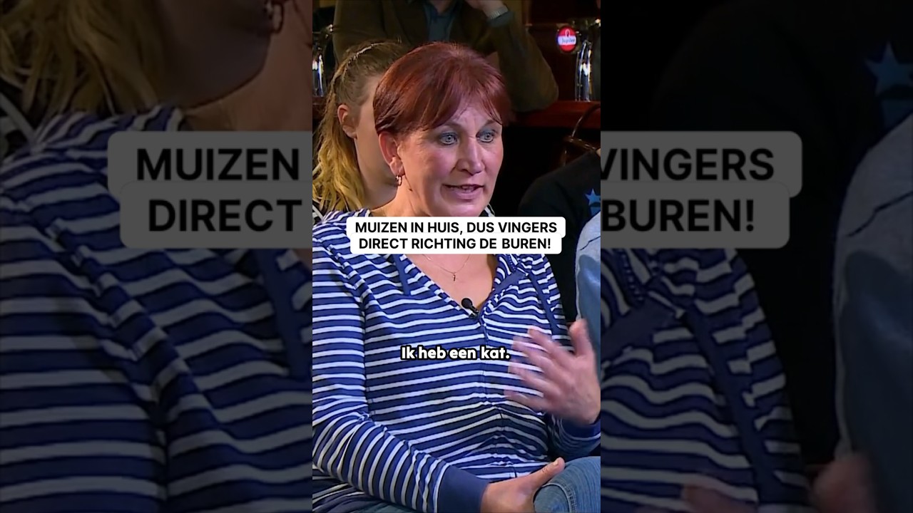 Muizen In Huis, Dus Vingers Direct Richting De Buren!😮 